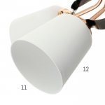 Люстра 1701/5 5х12Вт Е27 хром/черный МОДЕЛЬ:GMN-0145