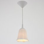 Светильник "Цветок" E27 15Вт белый 11х11х12-62 см