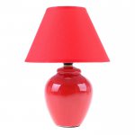 Лампа настольная "Азалия", 220V, красная