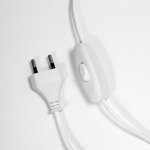 Настольная лампа "Пламя" E14 40Вт розовый 20х4х32 см