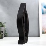 Настольная лампа "Пламя" E14 40Вт черный 20х4х32 см