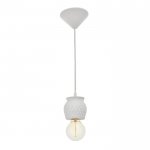 Светильник 1976/1WT E27 60Вт белый 10х10х10-90 см