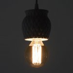 Светильник 1976/1WT E27 60Вт белый 10х10х10-90 см