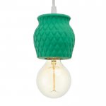 Светильник 1976/1GR E27 60Вт зеленый 10х10х10-90 см