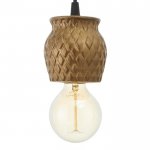 Светильник 1976/1BR E27 60Вт бронза 10х10х10-90 см