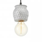 Светильник 1976/1SL E27 60Вт серебро 10х10х10-90 см