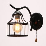 Бра 91246/1 E27 40Вт черный-хром 17х12х21 см