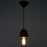 Светильник 1995/1BR E27 60Вт бронза 10х10х10-60 см