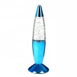 Светильник ночник Лава лампа "Голубая ракета", 19 см (от бат. 3хLR44)
