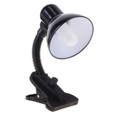 Лампа настольная Е27, светорегулятор, на зажиме (220В) черная (108А) Лампа настольная Е27, светорегулятор, на зажиме (220В) черная (108А)