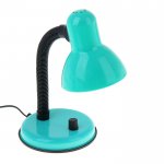 Лампа настольная Е27, светорегулятор (220В) зеленая (203А)