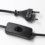 Лампа настольная Е27, h=55 см, шарнирная, на зажиме (220В) красная