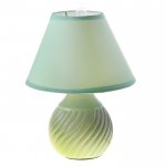 Лампа настольная "Волны", 22 см, 220V, зеленая