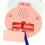 Ночник-проектор "Звёздное небо", вращение, (4ААА или USB) розовый 12*10 см