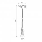 Светильник уличный наземный St luce SL081.405.02 SIVINO
