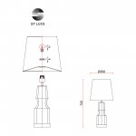 Светильник  с лампой накаливания St luce SL1005.904.01 SAYA