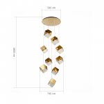 Светильник подвесной St luce SL1182.203.09 RIELLO