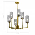 Светильник  с лампой накаливания St luce SL1240.303.06 GACCIOLO