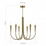 Светильник  с лампой накаливания St luce SL1243.303.06 DUTCHESS