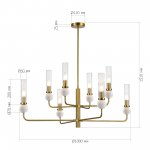 Светильник  с лампой накаливания St luce SL1244.303.08 MEDEA
