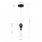 Светильник  с лампой накаливания St luce SL1244.403.01 MEDEA