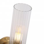 SL1400.301.01 Светильник настенный ST-Luce Латунь/Прозрачный E14*1 40W ILLUMIA