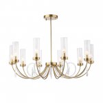 SL1400.303.10 Люстра подвесная ST-Luce Латунь/Латунь, Прозрачный E14 10*40W ILLUMIA