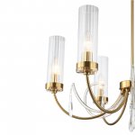 SL1400.303.10 Люстра подвесная ST-Luce Латунь/Латунь, Прозрачный E14 10*40W ILLUMIA