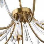 SL1400.303.10 Люстра подвесная ST-Luce Латунь/Латунь, Прозрачный E14 10*40W ILLUMIA