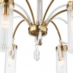 SL1401.303.06 Люстра подвесная ST-Luce Латунь/Латунь, Прозрачный E14 6*40W Luminera