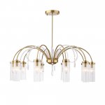 SL1401.303.10 Люстра подвесная ST-Luce Латунь/Латунь, Прозрачный E14 10*40W Luminera