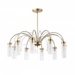 SL1401.303.10 Люстра подвесная ST-Luce Латунь/Латунь, Прозрачный E14 10*40W Luminera