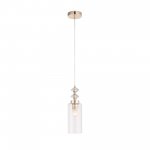 SL1402.203.01 Светильник подвесной ST-Luce Латунь/Латунь, Прозрачный E14*1 40W Elegra
