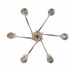 SL1402.203.06 Люстра подвесная ST-Luce Латунь/Прозрачный E14*6 40W Elegra