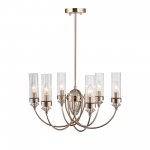 SL1402.203.06 Люстра подвесная ST-Luce Латунь/Прозрачный E14*6 40W Elegra