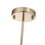 SL1402.203.08 Люстра подвесная ST-Luce Латунь/Прозрачный E14*8 40W Elegra