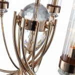 SL1402.203.10 Люстра подвесная ST-Luce Латунь/Прозрачный E14*10 40W Elegra