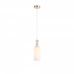 SL1402.253.01 Светильник подвесной ST-Luce Латунь/Прозрачный E14*1 40W Elegra