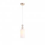 SL1402.253.01 Светильник подвесной ST-Luce Латунь/Прозрачный E14*1 40W Elegra