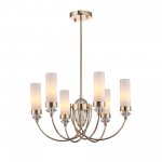 SL1402.253.06 Люстра подвесная ST-Luce Латунь/Латунь, Прозрачный E14*6 40W Elegra