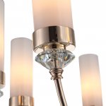 SL1402.253.08 Люстра подвесная ST-Luce Латунь/Прозрачный E14*8 40W Elegra