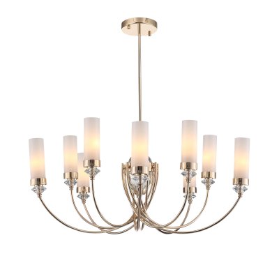 SL1402.253.10 Люстра подвесная ST-Luce Латунь/Прозрачный E14*10 40W Elegra