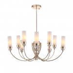 SL1402.253.10 Люстра подвесная ST-Luce Латунь/Прозрачный E14*10 40W Elegra