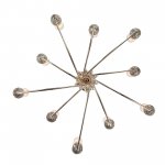 SL1402.253.10 Люстра подвесная ST-Luce Латунь/Прозрачный E14*10 40W Elegra