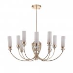 SL1402.253.10 Люстра подвесная ST-Luce Латунь/Прозрачный E14*10 40W Elegra