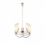 SL1402.263.08 Люстра подвесная ST-Luce Латунь/Прозрачный E14*8 40W Elegra