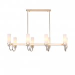 SL1402.263.08 Люстра подвесная ST-Luce Латунь/Прозрачный E14*8 40W Elegra