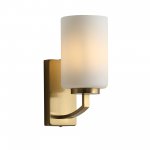 SL1403.301.01 Светильник настенный ST-Luce Латунь/Прозрачный E27*1 40W OPALUS