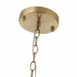 SL1403.303.08 Люстра подвесная ST-Luce Латунь/Прозрачный E27*8 40W OPALUS