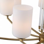 SL1403.303.08 Люстра подвесная ST-Luce Латунь/Прозрачный E27*8 40W OPALUS